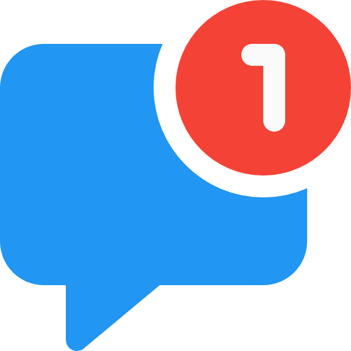 Chat conversation speech bubble communications icon