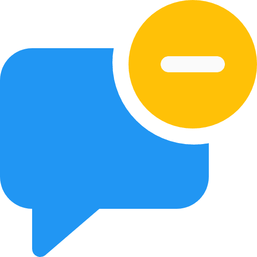 Chat communications conversation speech bubble icon