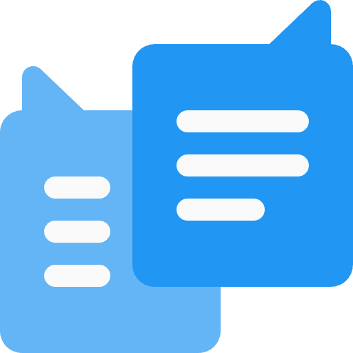 Chat conversation communication chat icon