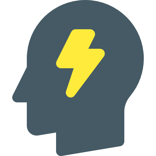 Brainstorm brainstorming business think icon