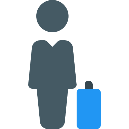 Businessman man standing male icon