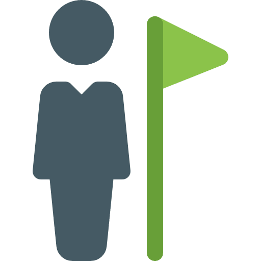 Goal humanpictos flag goal icon