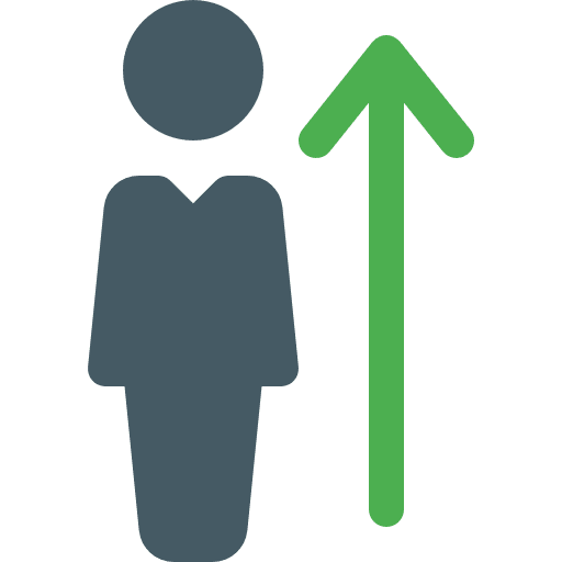 Promotion promotion humanpictos career icon