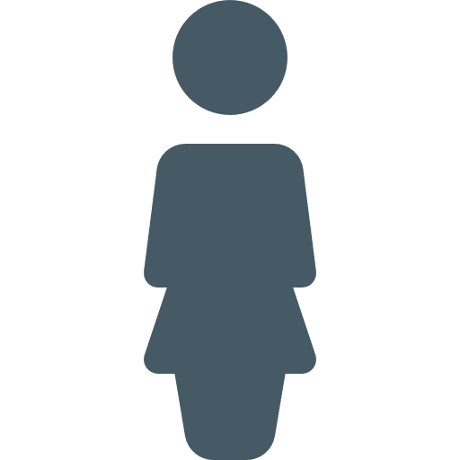 Woman standing female woman female icon