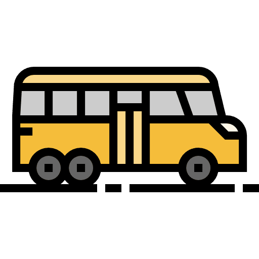 Bus bus automobile school bus icon