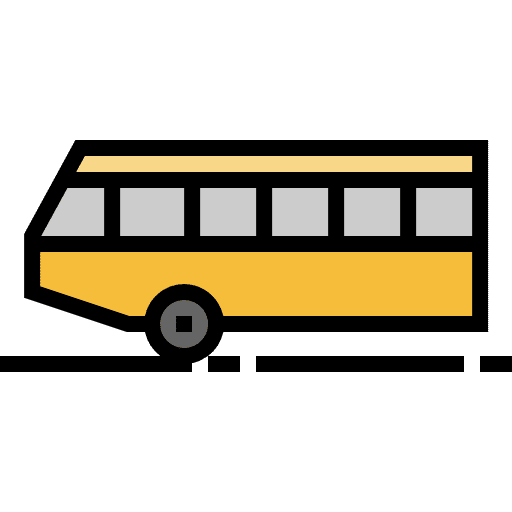 Bus bus vehicle transportation icon
