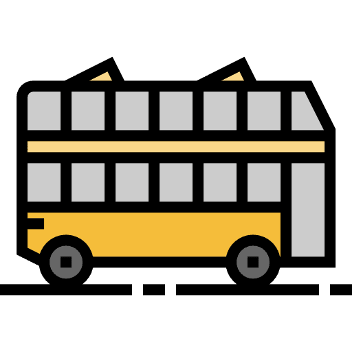 Bus public transport bus automobile icon