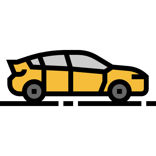 Car transport vehicle automobile icon
