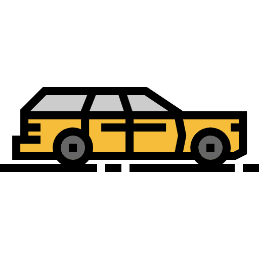Car automobile transport vehicle icon