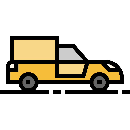 Car automobile transport car icon