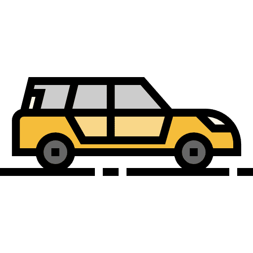 Car automobile transport vehicle icon