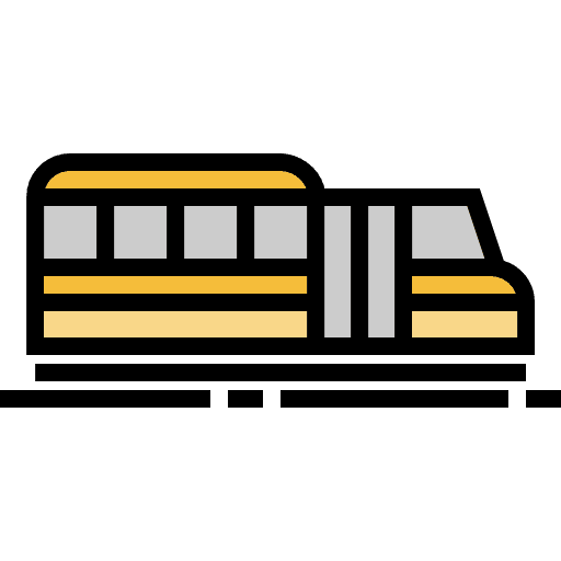 Train rail train rails icon