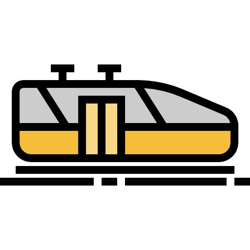 Train transportation train travel icon
