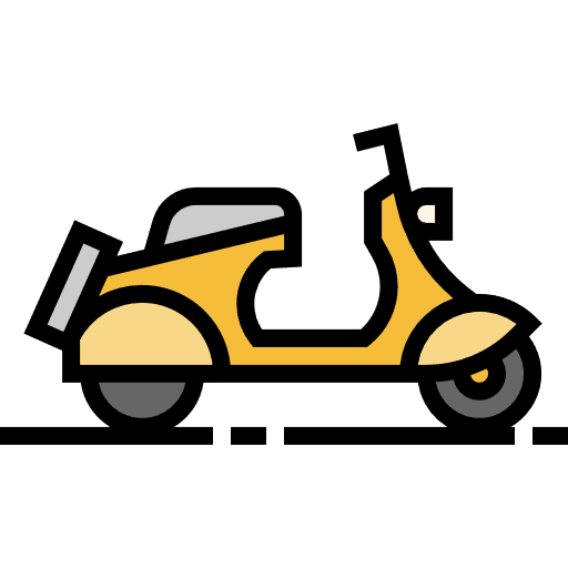 Vespa motorcycle vespa motorbike icon
