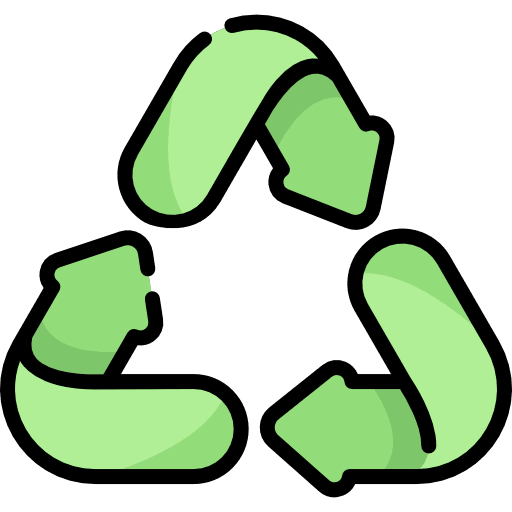 Recycling ecology and environment garbage recycle icon
