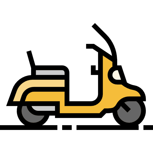 Vespa transport transportation motorbike icon