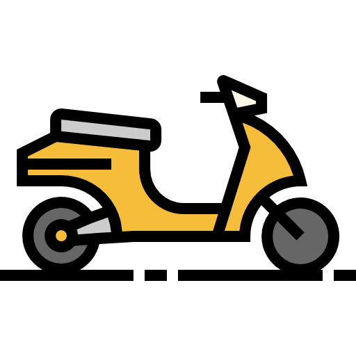 Vespa transport vespa transportation icon