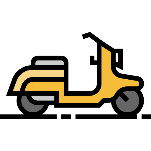 Vespa vespa motorcycle motorbike icon