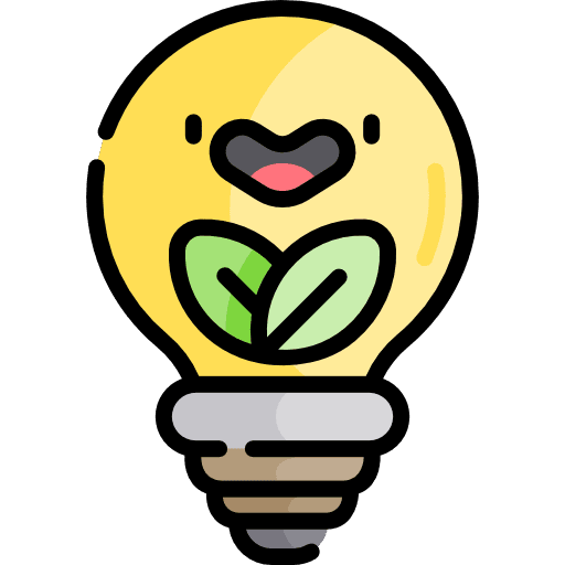 Light bulb ecology ecology and environment leaf icon