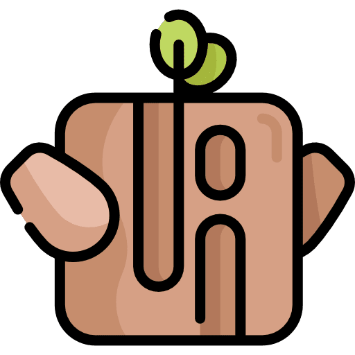 Trunk wood trunks pieces icon