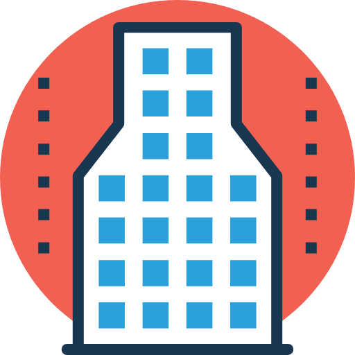 Building skyline architecture and city construction icon