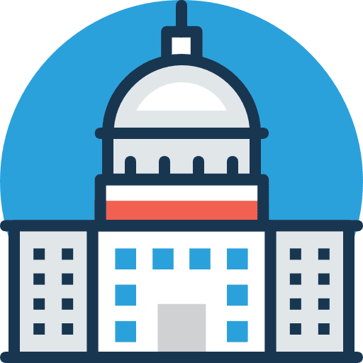 Capitol political politician capitol icon