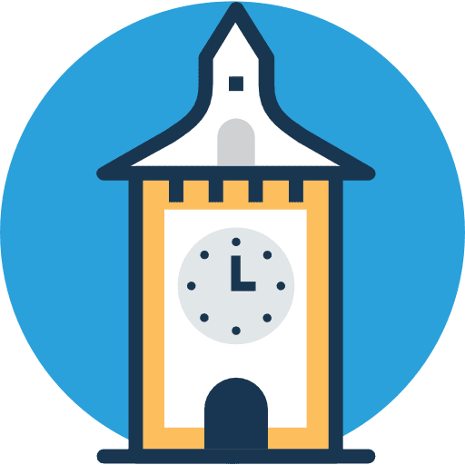 Clock tower tower clock tower monuments icon