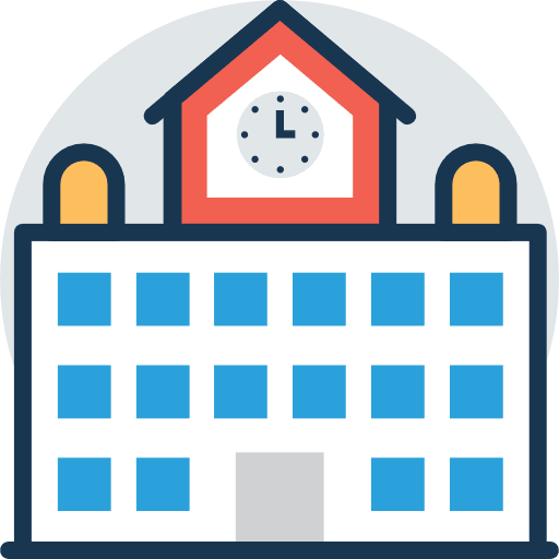 School college education monuments icon