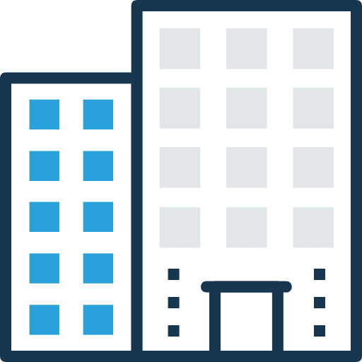 Building building office block office icon