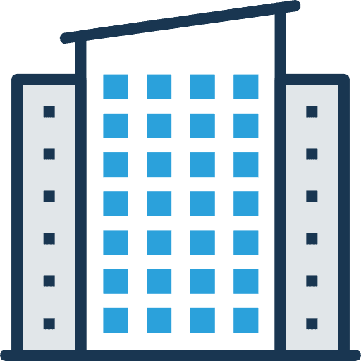 Building office office block building icon