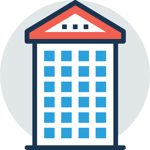 Building town architecture and city city icon