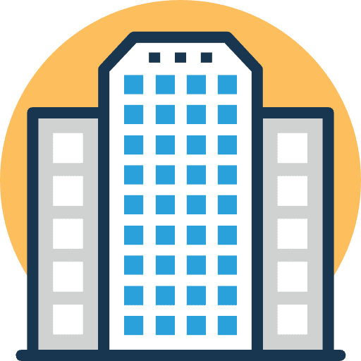 Building city town architecture and city icon