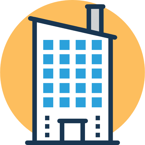 Building town building architecture and city icon