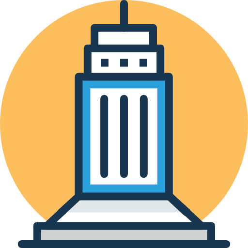 Building construction city building icon