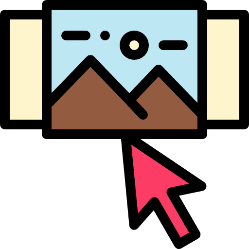 Gallery commerce and shopping photo photography icon