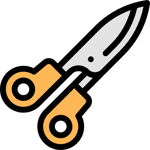 Scissors cutting edit tools tools and utensils icon