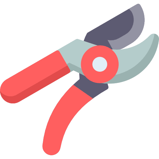 Pruning shears gardening pruning shears scissors icon