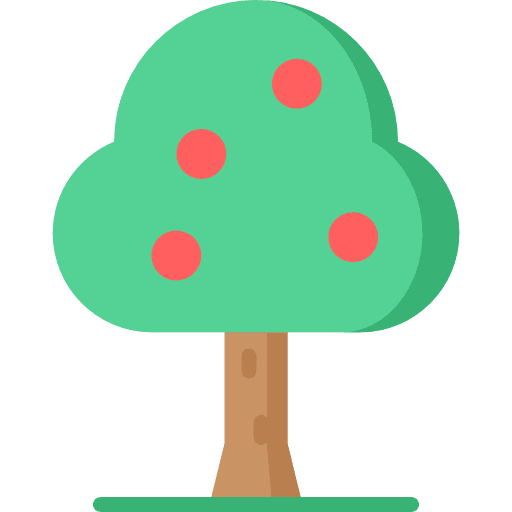 Fruit tree nature fruit tree tree icon