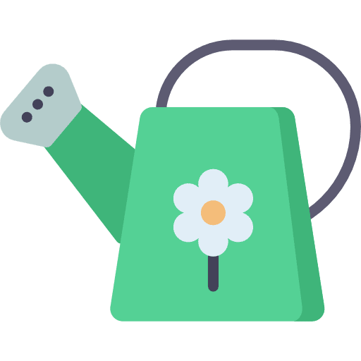Watering can farming and gardening watering can nature icon