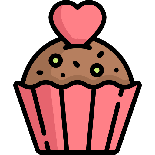 Cupcake mothers day cake food icon