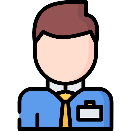 Manager boss avatar businessman icon