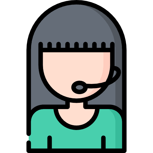 Call center logistics delivery people professions and jobs icon