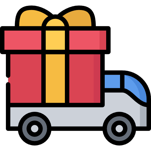 Free delivery free delivery vehicle shipping and delivery icon