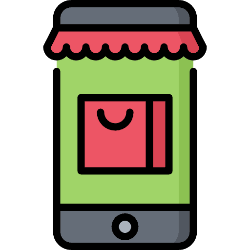 Phone mobile phone electronics banking icon