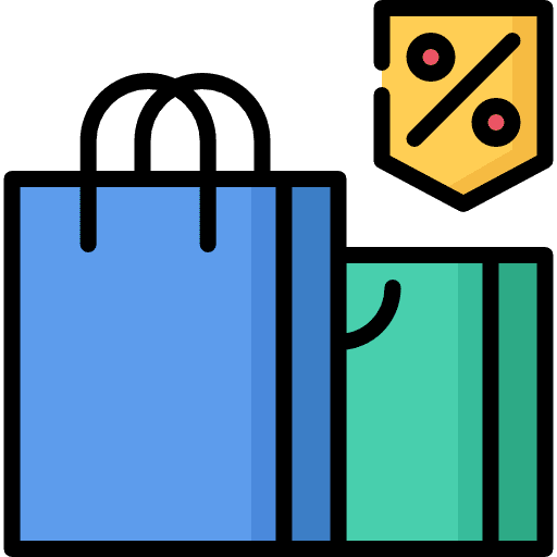 Discount buy shop shopping bag icon