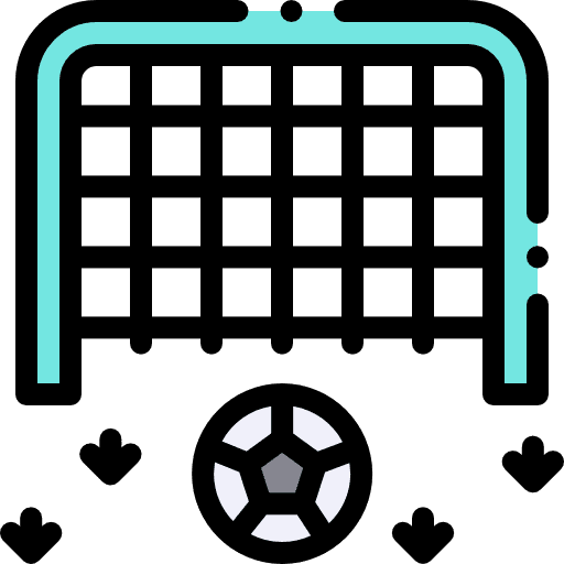 Football football net sports icon