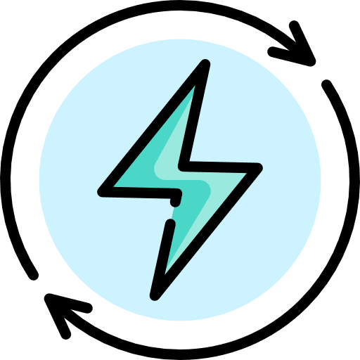 Renewable energy signaling ecological ecology and environment icon