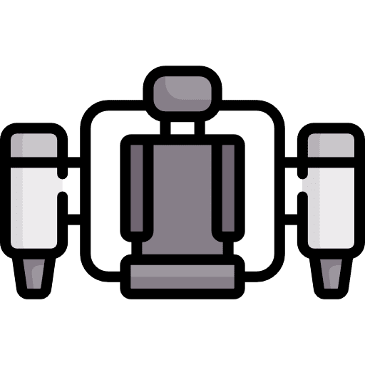 Jetpack futuristic fly science icon
