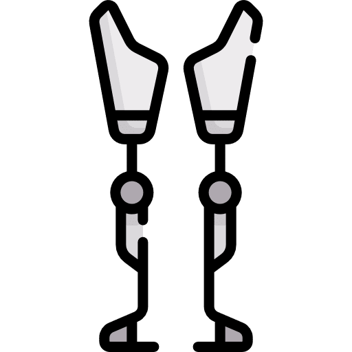 Prothesis foot prothesis replace icon