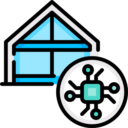 Smart house industry house smart house icon